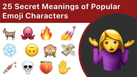 emoji secret meanings|emojis that mean something.